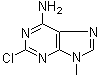 structure of CAS# 7013-21-0, 2-Chloro-6-amino-9-methylpurine;2-Chloro-9-methyladenine