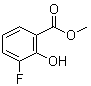 structure of CAS# 70163-98-3, 3-Fluorosalicylic acid methyl ester;Methyl 3-fluoro-2-hydroxybenzoate; Methyl 3-fluorosalicylate
