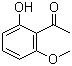 结构式 CAS# 703-23-1, 2'-羟基-6'-甲氧基苯乙酮