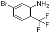结构式 CAS# 703-91-3, 5-溴-2-(三氟甲基)苯胺