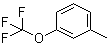 3-(三氟甲氧基)甲苯分子结构 (CAS 705-44-2)