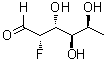 结构式 CAS# 70763-62-1, 2-脱氧-2-氟-L-岩藻糖
