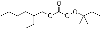 tert-Amyl peroxy 2-ethylhexyl carbonate molecular structure (CAS 70833-40-8)