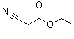 structure of CAS# 7085-85-0, 2-Cyano-2-propenoic acid ethyl ester;Loctite 454; Loctite E 406; Loctite Super Glue; N 135; N 135 (acrylate); PTR-E 3; PTR-E 40; Phyx-All; QX 4; RP-QS; Sicomet 40; Sicomet 5195; Sicomet 8400; Sicomet Smart Power 100; Super 3-1000; Super Bonder 498; Super Glue; TB 1741; TB 1743; TK 200; TK 200 (adhesive); TK 201; Three Bond 1741; Three Bond 1743; Three Bond 1771E; Three Bond 1773E; Three Bond 3056F
