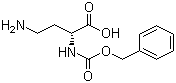 structure of CAS# 70882-66-5, N-alpha-Cbz-D-2-4-diaminobutanoic acid;N-alpha-Benzyloxycarbonyl-D-2,4-diaminobutyric acid