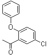 结构式 CAS# 70958-18-8, 1-(5-氯-2-苯氧基苯基)-乙酮