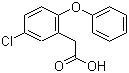 结构式 CAS# 70958-20-2, 2-(5-氯-2-苯氧基苯基)乙酸