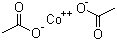 Cobalt acetate molecular structure (CAS 71-48-7)