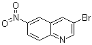 3-Bromo-6-nitroquinoline molecular structure (CAS 7101-95-3)