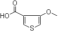 结构式 CAS# 71050-40-3, 4-甲氧基噻吩-3-羧酸