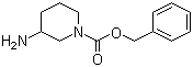 结构式 CAS# 711002-74-3, 1-N-Cbz-3-氨基哌啶; 3-氨基哌啶-1-甲酸苄酯