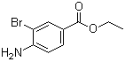 structure of CAS# 7149-03-3, 4-Amino-3-bromobenzoic acid ethyl ester;Ethyl 4-amino-3-bromobenzoate; NSC 51689