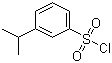 structure of CAS# 71530-58-0, 3-Isopropylbenzene-1-sulphonyl chloride;3-(1-Methylethyl)benzenesulfonyl chloride