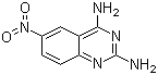 2,4-Diamino-6-nitroquinazoline molecular structure (CAS 7154-34-9)