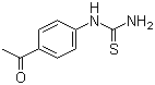 结构式 CAS# 71680-92-7, 1-(4-乙酰苯基)-2-硫脲