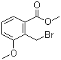 结构式 CAS# 71887-28-0, 2-溴甲基-3-甲氧基苯甲酸甲酯