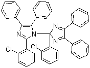 structure of CAS# 7189-82-4, 2,2'-Bis(2-chlorophenyl)-4,4',5,5'-tetraphenyl-1,2'-biimidazole;BCIM