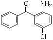 结构式 CAS# 719-59-5, 2-氨基-5-氯二苯甲酮