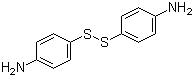结构式 CAS# 722-27-0, 4,4'-二硫代二苯胺; 二硫二(对氨基)苯; 4,4'-二氨基二苯二硫醚