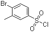 结构式 CAS# 72256-93-0, 4-溴-3-甲基苯磺酰氯
