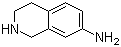 structure of CAS# 72299-68-4, 7-Amino-1,2,3,4-tetrahydroisoquinoline;1,2,3,4-Tetrahydroisoquinolin-7-ylamine