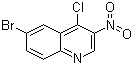 structure of CAS# 723281-72-9, 6-Bromo-4-chloro-3-nitroquinoline
