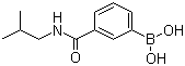 structure of CAS# 723282-09-5, [3-(Isobutylaminocarbonyl)phenyl]boronic acid
