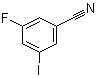 structure of CAS# 723294-75-5, 3-Fluoro-5-iodobenzonitrile