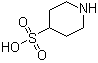 structure of CAS# 72450-62-5, 4-Piperidinesulfonic acid;Piperidine-4-sulfonic acid