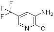 结构式 CAS# 72587-18-9, 3-氨基-2-氯-5-(三氟甲基)吡啶