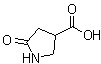 structure of CAS# 7268-43-1, 2-Oxopyrrolidine-4-carboxylic acid;4-Carboxy-2-pyrrolidinone; 5-Oxopyrrolidine-3-carboxylic acid; DL-2-Pyrrolidone-4-carboxylic acid