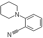 structure of CAS# 72752-52-4, 2-(Piperidin-1-yl)benzonitrile;2-Piperidinobenzonitrile