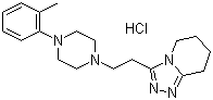 structure of CAS# 72822-13-0, Dapiprazole hydrochloride