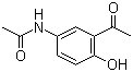 structure of CAS# 7298-67-1, N-(3-Acetyl-4-hydroxyphenyl)acetamide