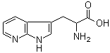 结构式 CAS# 7303-50-6, 7-氮杂色氨酸