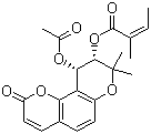 结构式 CAS# 73069-25-7, 白花前胡甲素