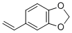 structure of CAS# 7315-32-4, 5-Vinylbenzo[d][1,3]dioxole;5-ethenyl-1,3-benzodioxole