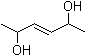 结构式 CAS# 7319-23-5, 3-己烯-2,5-二醇