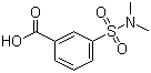 结构式 CAS# 7326-73-0, 3-(二甲基胺磺酰基)苯甲酸