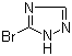 结构式 CAS# 7343-33-1, 5-溴-1H-1,2,4-三唑