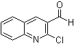 结构式 CAS# 73568-25-9, 2-氯喹啉-3-甲醛
