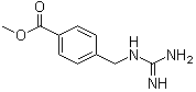 structure of CAS# 736080-30-1, 4-Guanidinomethylbenzoic acid methyl ester;4-[[(Aminoiminomethyl)amino]methyl]benzoic acid methyl ester