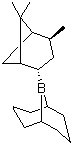 structure of CAS# 73624-47-2, R-Alpine-Borane;B-Isopinocampheyl-9-borabicyclo[3.3.1]nonane