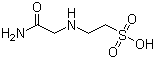 structure of CAS# 7365-82-4, N-(Carbamoylmethyl)taurine;2-[(2-Amino-2-oxoethyl)amino]ethanesulfonic acid; ACES
