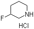 结构式 CAS# 737000-77-0, 3-氟哌啶盐酸盐
