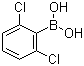 结构式 CAS# 73852-17-2, 2,6-二氯苯硼酸