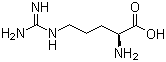L(+)-Arginine molecular structure (CAS 74-79-3)