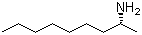structure of CAS# 74069-74-2, (R)-2-Nonanamine