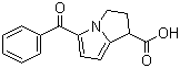 structure of CAS# 74103-06-3, Ketorolac;5-Benzoyl-2,3-dihydro-1H-pyrrolizine-1-carboxylic acid