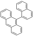 structure of CAS# 7424-70-6, 9-(Naphthalen-1-yl)anthracene;9-(1-Naphthyl)anthracene